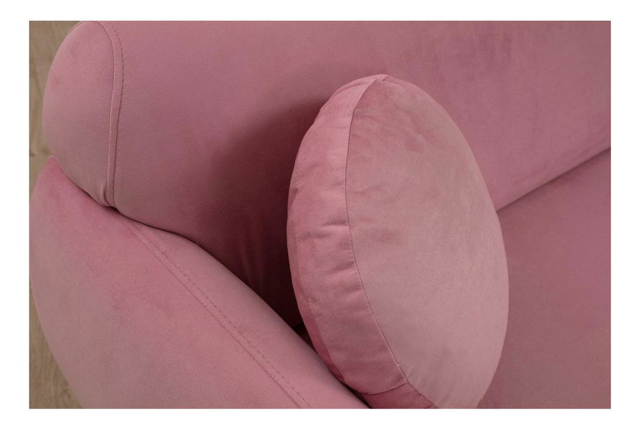 Pohovka trojsedačka Edoletta (růžová)