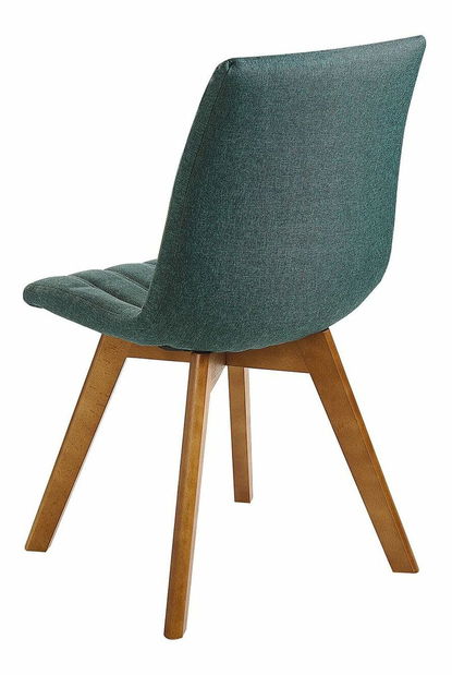 Set 2 ks. jídelních židlí Camilla (buk + tmavozelená)