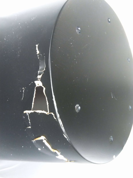 Jídelní stůl Alphonse (šedá + černá) (pro 4 osoby) *bazar