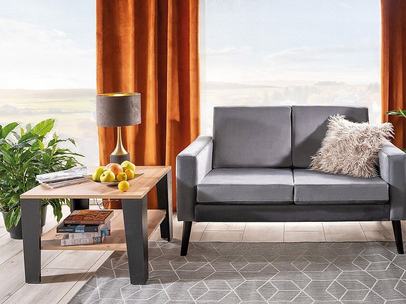 Konferenční stolek Quinn (dub + černá)