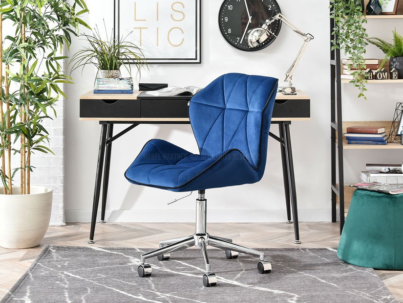 Křeslo Velma M (námořnická + černá)