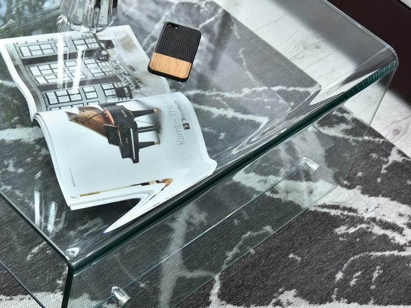 Konferenční stolek Bevit (transparentní)