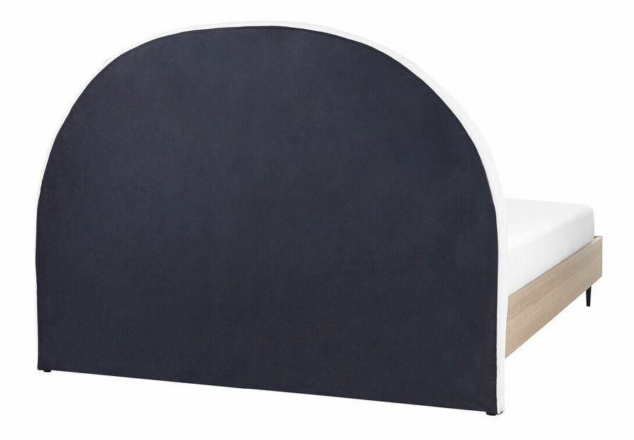 Manželská postel 160 cm Milza (bílá)