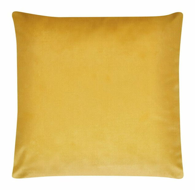 Sada 2 ozdobných polštářů 45 x 45 cm Pinnie (žlutá)