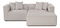 Rohová sedačka Morelotta (P) (ecru)