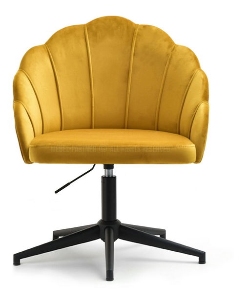 Kancelářská židle Leezare (zlatá)