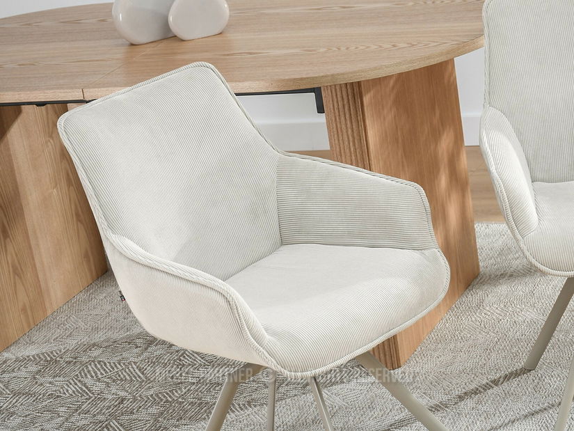 Židle Liam (světlobéžová + béžová)