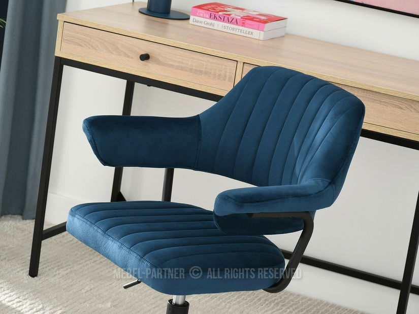 Židle Merylyn (námořická modrá + černá)