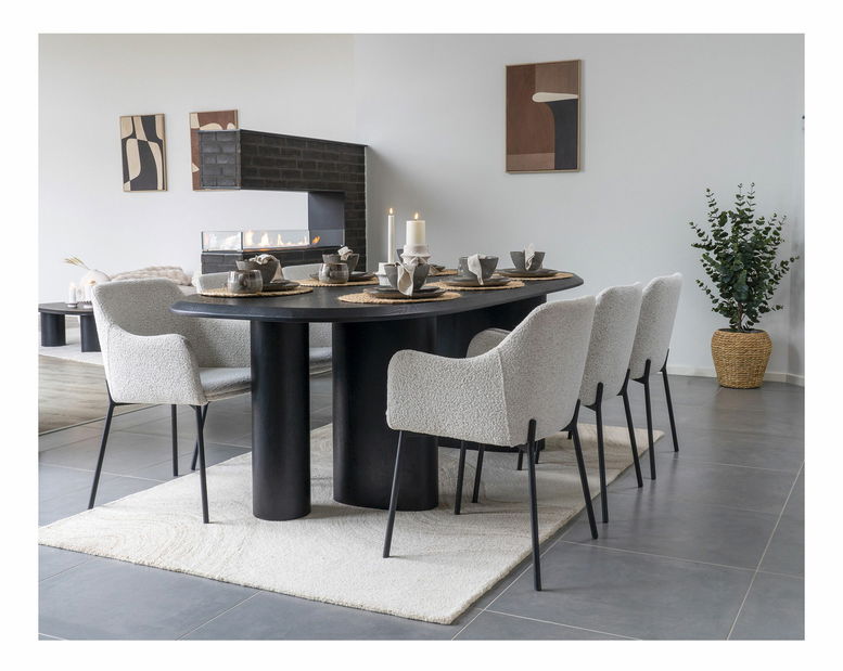 Jídelní židle Miateria (bílá)