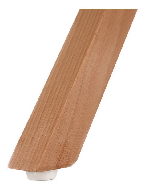 Otočná židle Dolena (bílá ekokůže)