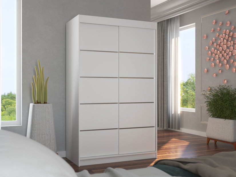 Šatní skříň Botres (bílá)