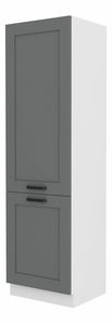Potravinová kuchyňská skříň Lucid 60 LO 210 2F (dustgrey + bílá)