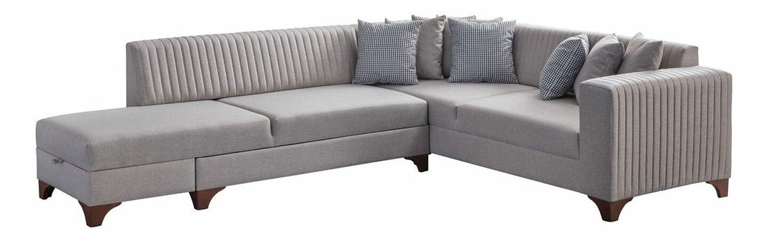 Rohová sedačka Westy (šedá) (P)