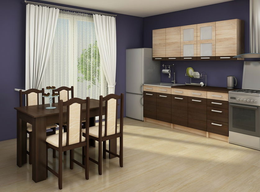 Pracovní deska Blat wenge (Polo/Milo)