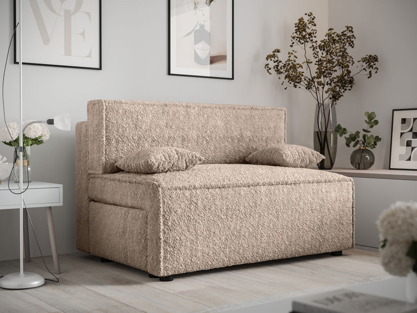 Pohovka dvousedačka Mirage (krémová)