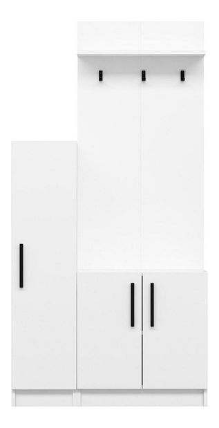  Předsíňová sestava Nemake 22 (bílá)