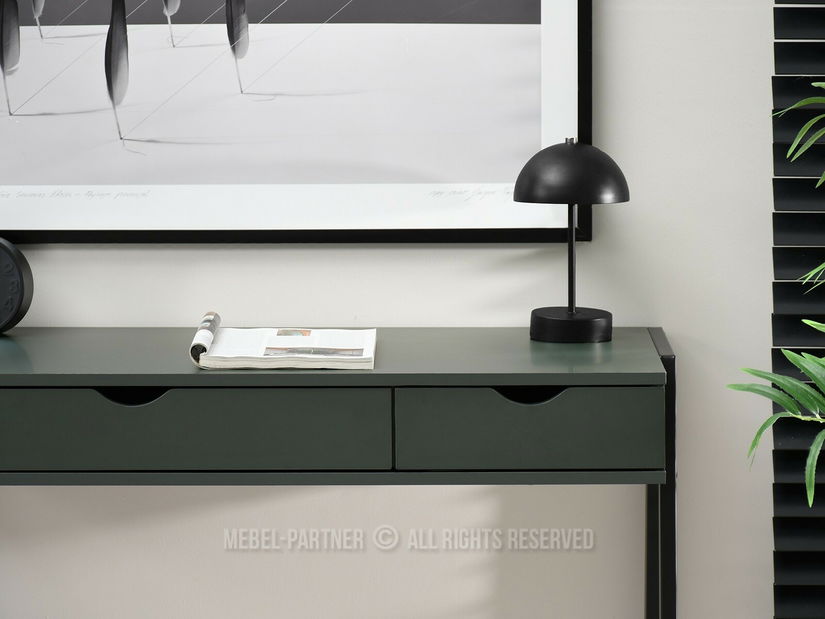 PC stolek Ludra (zelená + černá)