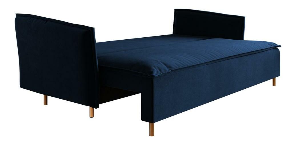 Pohovka Union (námořnická + zlatá)