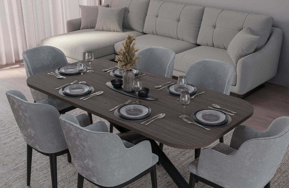 Jídelní stůl Ossla (ořech)