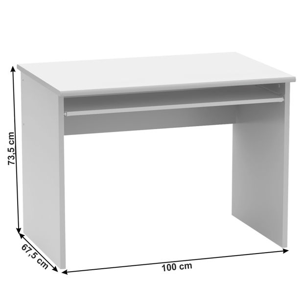 Psací stůl Hansa 2 NEW 02 (bílá)