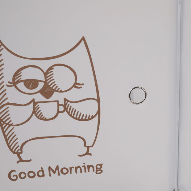 Dětská modulární skříň Atlanta (bílá + hnědá)