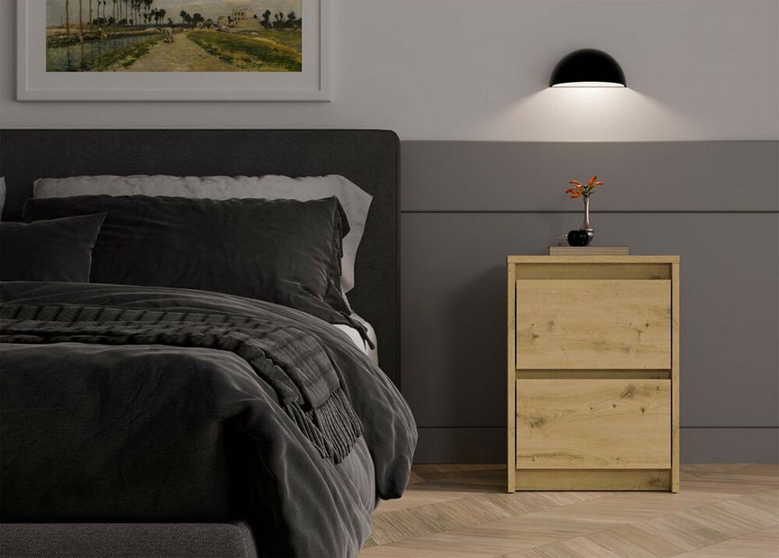 Noční stolek Kentero 1 (dub artisan)