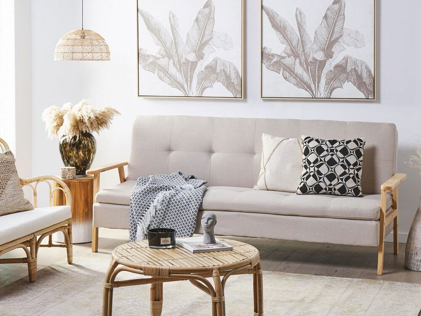 Pohovka dvousedačka Turku (béžová)