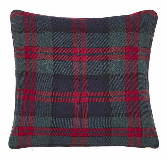 Sada 2 ozdobných polštářů 45 x 45 cm Cupo (zelená)