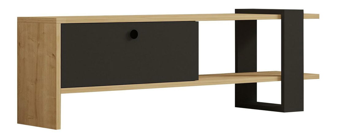 TV stolík/skříňka Dutudo Vipoba (antracit + dub)