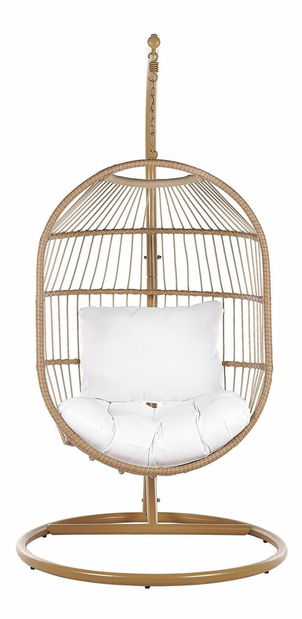 Závěsné křeslo Adrianne (přírodní)