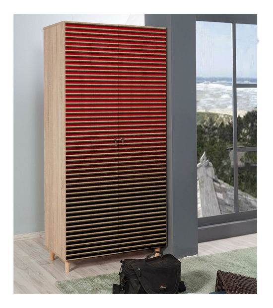 Šatní skříň Sirius 221 (dub sonoma)