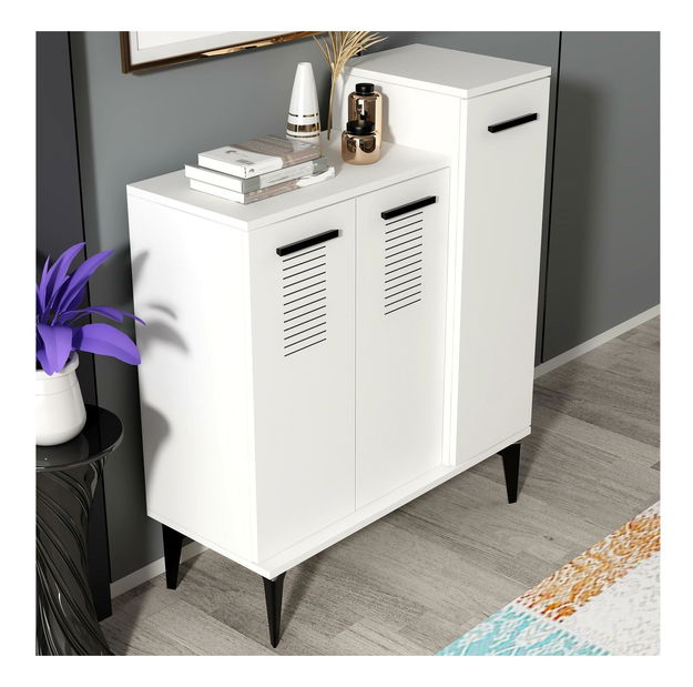 Botník (skříňka na boty) Vipapo 10 (bílá)