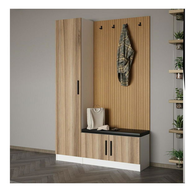 Předsíňová sestava Nemake 33 (ořech)