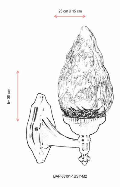 Venkovní nástěnné svítidlo Deryn (černá)