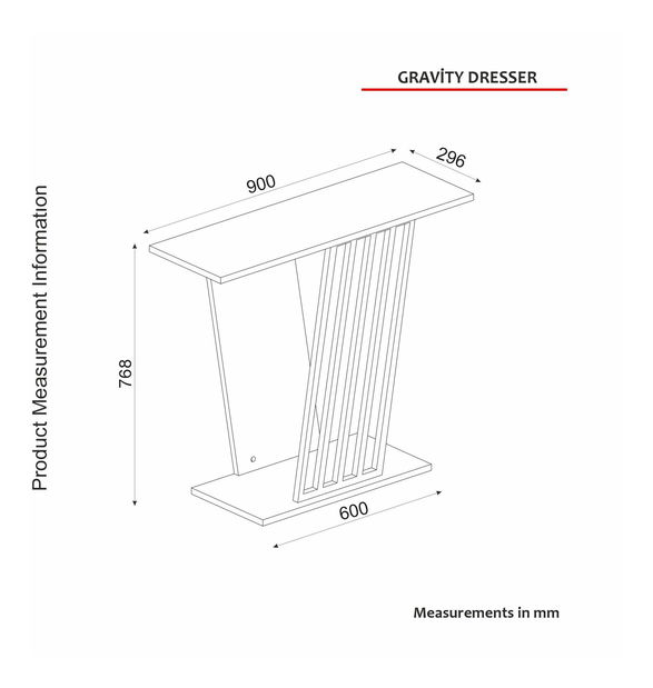 Konzolový stolek Glumy (zlatá + travertin)