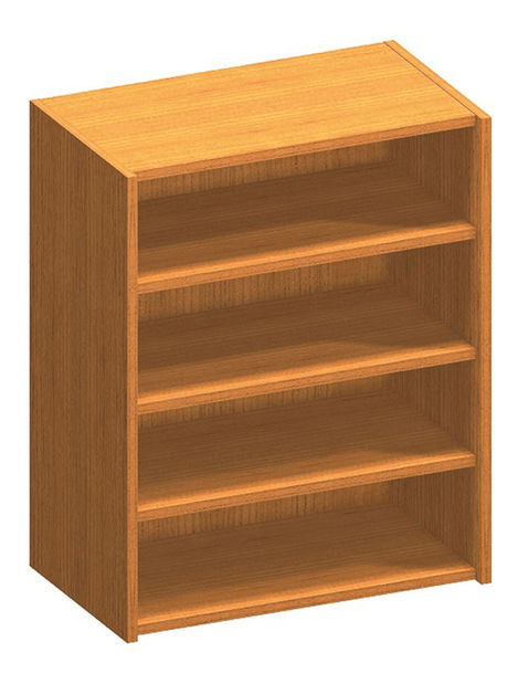 Regál Asista AS 013 (třešeň)