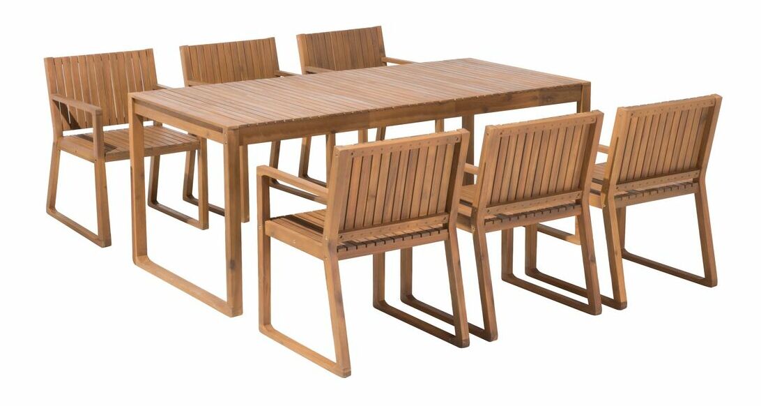  Zahradní sestava Saffiya (světlé dřevo)