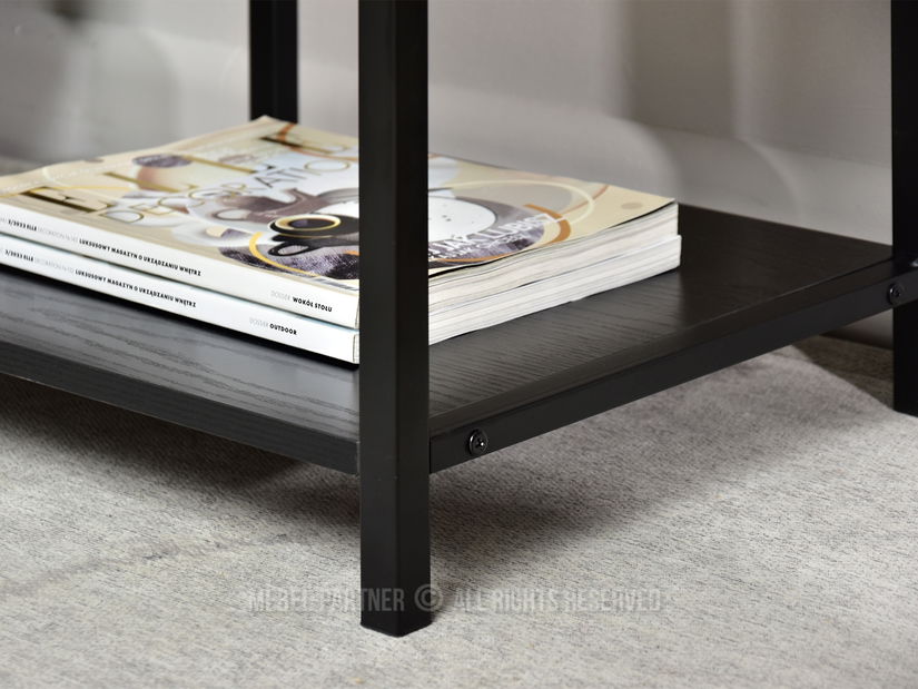 Noční stolek Emmo (černá)