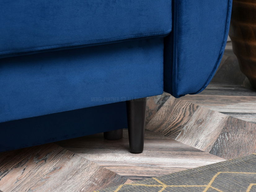 Pohovka dvousedačka Lirica (černá)