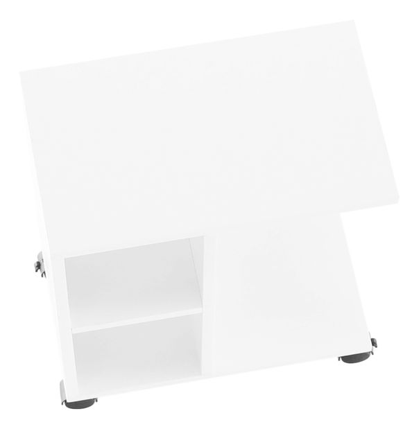 Servírovací stolek Abaris (bílá)