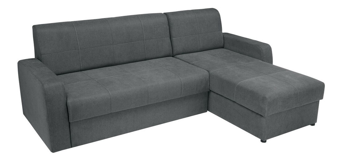 Rohová sedací souprava BRW Kirsten II 2F.URCBK (tmavošedá) (P)