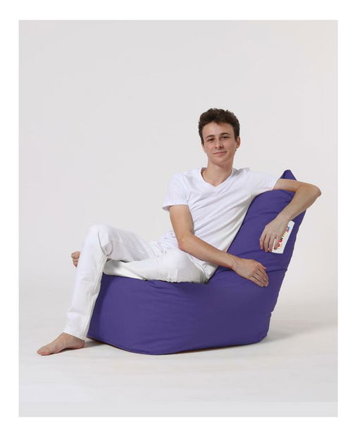 Sedací pytel Dust (fialová)