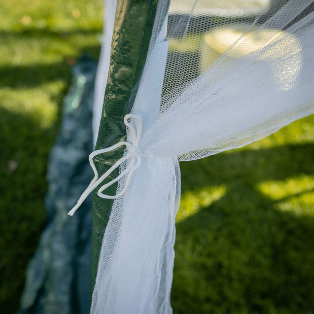 Stanový altán Rhoda (zelená + bílá)