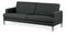 Pohovka trojsedačka Producto (černá)