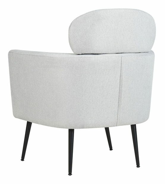  Křeslo Saulsberry (světle šedá)