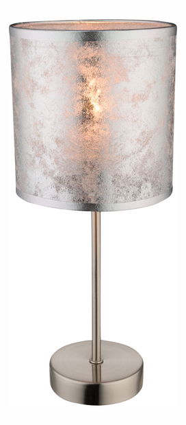 Stolní svítidlo Amy i 15188 (klasické) (nikl + stříbrná)