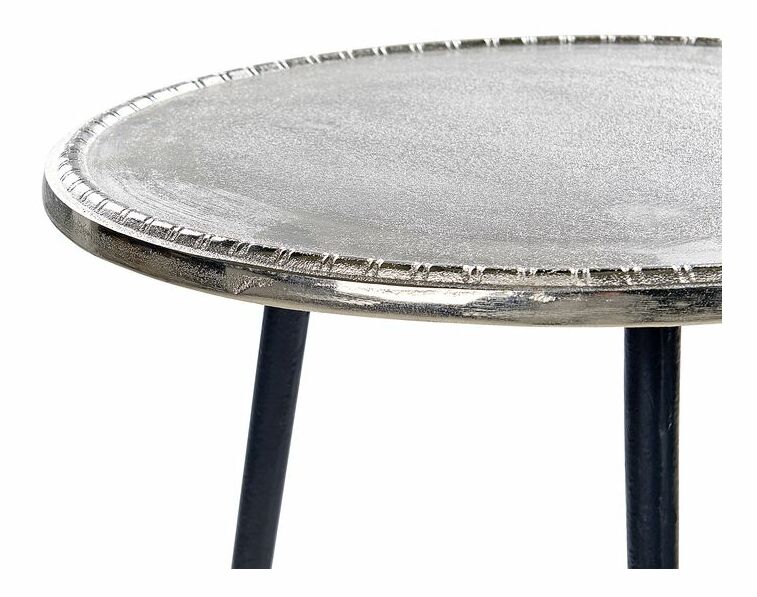 Příruční stolek Tallulah (stříbrná)