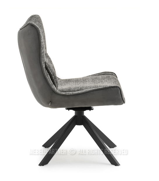 Židle Nanny (šedá + černá)