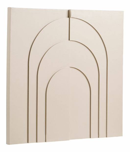 Nástěnná dekorace Inorina (béžová)