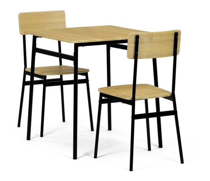 Jídelní set Anasagasti 1 (dub divoký) (pro 2 osoby)